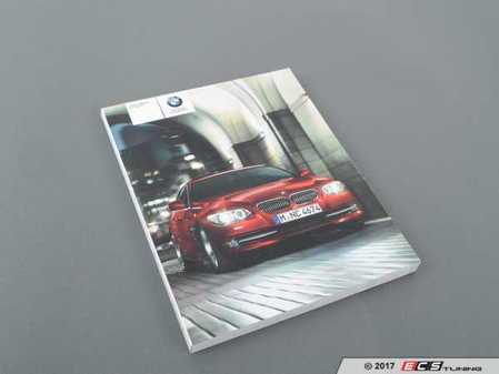 ES#2079629 - 01412604619 - Owner's manual for E92, E93 with iDrive - EN US, MJ 2011En Us Mj - Genuine BMW - BMW