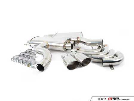 ES#3193051 - EXH-CB-0020-2 - MK7 Golf R Performance Cat-Back Exhaust System - 3" Stainless Steel exhaust for great sound featuring 4.0" tips with the CTS logo - CTS - Volkswagen