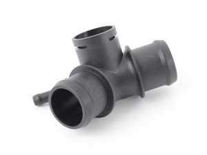 ES#307170 - 1J0121087 - Water Distribution Pipe - Palstic 3-way oulet at upper radiator hose - Genuine Volkswagen Audi - Volkswagen
