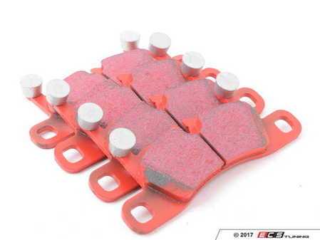 ES#2619905 - DP32098C - RedStuff Performance Brake Pads - rear - A high performance street pad, featuring Kevlar technology - EBC - Volkswagen Porsche