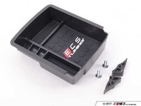 ES#3245535 - 018370ecs01KT - MK7 Golf R Storage Solution Kit - Includes ECS Access Kit and ECS Storage Tray - Access your center console and get organized with this in-house designed storage solution kit from ECS Tuning! - ECS - Volkswagen