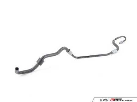 ES#417288 - 7L6422891P - Power Steering Hose - Return - Connects the power steering rack to the cooler - Genuine Volkswagen Audi - Volkswagen