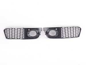 ES#3200151 - 023426ECS01A - RS Mesh Style Fog Light Grille Set - Glossy Black/Open Mesh - (NO LONGER AVAILABLE) - Upgrade the look of your vehicle - ECS - 