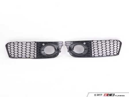 ES#3200151 - 023426ECS01A - RS Mesh Style Fog Light Grille Set - Glossy Black/Open Mesh - (NO LONGER AVAILABLE) - Upgrade the look of your vehicle - ECS - 