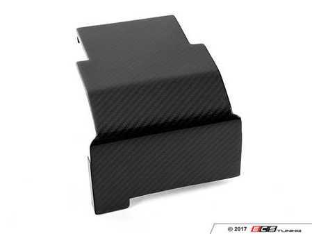 ES#3176104 - 019727ECS01 -  Carbon Fiber Fuse Box Overlay - Easy to install carbon fiber cover to add subtle enhancements under your hood - ECS - Audi Volkswagen