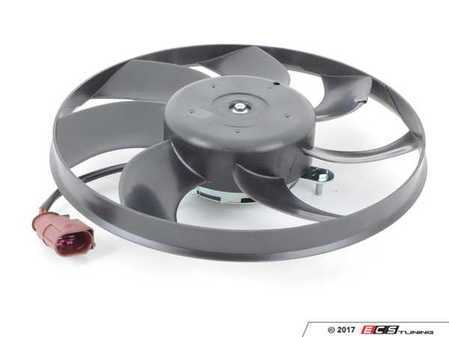ES#3214570 - 1K0959455Q - Auxiliary Fan Assembly - 295mm - Smaller of the two fans found behind the radiator - URO - Audi Volkswagen