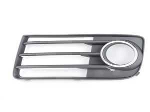 ES#2064113 - 8J0807681JT94 - Fog Light Grille - Left - Glossy Black  - Restore the clean look of your exterior - Genuine Volkswagen Audi - Audi