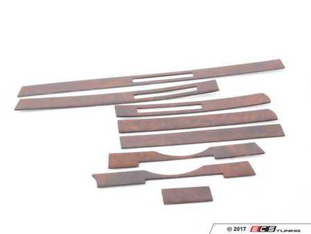 ES#2534054 - WK107BS - Dash Strip Set - Burl Wood - Eight (8) Piece Set - URO - Mercedes Benz