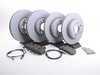 ES#2837257 - 341168512691KT - Front & Rear Brake Service Kit - Featuring Zimmermann rotors and ECS DD23 "Daily Driver" ceramic pads. - Assembled By ECS - BMW