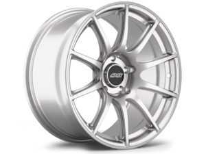 ES#3245973 - sm10189et30KT - 18" APEX SM-10 Staggered Wheel Set - Race Silver - Shed weight and add style with APEX wheels! 18x9" ET30/18x10" ET25. - APEX Wheels - BMW