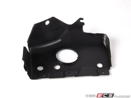 ES#438204 - 8E0825201D - Front Underbody Liner - Left - (NO LONGER AVAILABLE) - Smaller corner piece located directly behind the front wheel - Genuine Volkswagen Audi - 