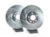 ES#3157360 - K5752 - Power Stop Z23 Evolution Sport Front Brake Kit (320mm) - A performance front axle upgrade featuring precision cross-drilled & slotted rotors, low-dust carbon-fiber ceramic pads, and a premium electronic wear sensor. - Power Stop - Audi