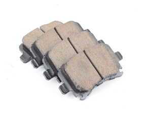 ES#1848550 - EUR1348 - Rear Euro Ceramic Brake Pad Set - Ceramic composite developed to meet low dust & noise requirements - Akebono - Audi Volkswagen