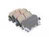ES#1848550 - EUR1348 - Rear Euro Ceramic Brake Pad Set - Ceramic composite developed to meet low dust & noise requirements - Akebono - Audi Volkswagen