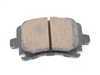 ES#1848550 - EUR1348 - Rear Euro Ceramic Brake Pad Set - Ceramic composite developed to meet low dust & noise requirements - Akebono - Audi Volkswagen