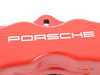 ES#1446220 - 95535242251 - Rear Brake Caliper - Red - Right side fitment - Genuine Porsche - Porsche