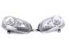 ES#3220990 - D41-1108P-LEHM2 - R8 Style Projector Headlight Set - Black  - (NO LONGER AVAILABLE) - Features Audi style LED daytime running lights and D2S compatible projector housings - Depo - 
