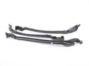 ES#3177653 - 51487348780KT - Door to fender Weather Strip Kit  - Weather strips that seal the fender to the door which were frequently not included during vehicle assembly when new. Greatly reduces road noise. - Genuine BMW - BMW