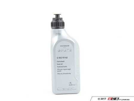 ES#6601 - G052171A2 - Manual Transmission Fluid - 1 Liter - (NO LONGER AVAILABLE) - Check your owners manual for service intervals (GL-4 spec) - Genuine Volkswagen Audi - 