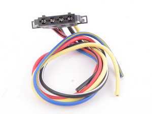 ES#3189496 - 645-707 - Blower Motor Resistor Harness - Repair your melted blower connector - Dorman - Volkswagen