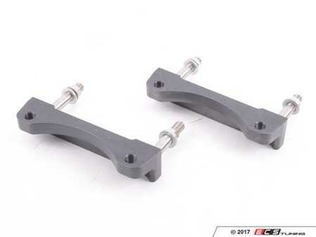ES#3209781 - BR0025 - E46 M3 Front Porsche Caliper Adapter - Pair - Increase the stopping power of your M3. - Creations Motorsport - BMW