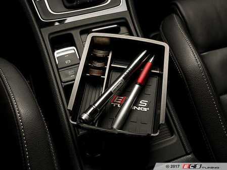 ES#3176213 - 018370ECS01A -  MK7 Golf R Center Console Storage Tray  - Get organized and keep items within reach with our ECS Storage Tray Solution! - ECS - Volkswagen