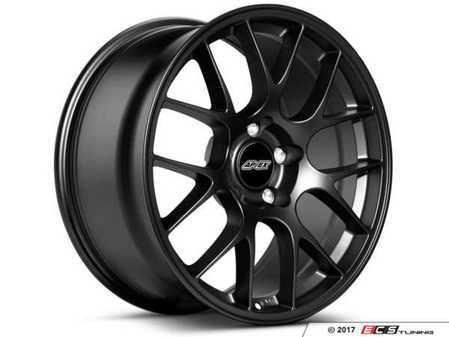ES#3697451 - ec718995KT - APEX EC-7 Satin Black Wheel - Staggered Set  - 18x9" ET31 ; 18x9.5 ET43 5x120 - APEX Wheels - BMW
