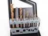 ES#2936550 - TTN16013 - Screw Extractor set Reverse 10 pc set - Best thing ever. A reverse set will sometimes walk the broken bolt out of the hole. - Titan - Audi BMW Volkswagen Mercedes Benz Porsche