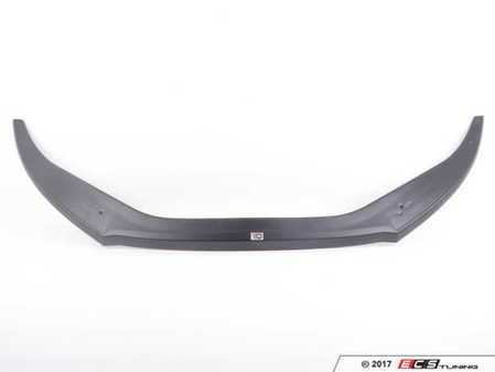 ES#3147080 - AUA6C7-SLINE-FD2 - Front Splitter V.2 - Textured Black - Transform the look of your Audi with a high quality, ABS front splitter from Maxton Design! - Maxton Design - Audi