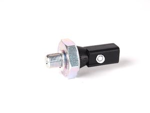 ES#6482 - 06A919081J - Oil Pressure Switch - Black - Senses engine oil pressure for the ECU and warning light. 1.2-1.6 BAR - Meistersatz - Audi Volkswagen