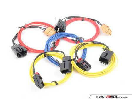 ES#3136082 - 011738ecs01-01KT - ECS Tuning LED Tail Light Harness Kit - Activate proper LED tail light functionality with this direct fit harness kit. Also features Rear Fog trigger wire. - ECS - Volkswagen