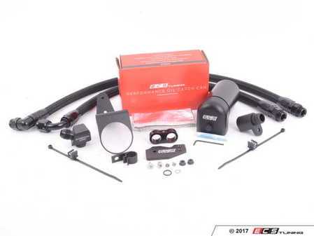 ES#3194688 - 019205ecs01KT -  Performance Baffled Oil Catch Can System - Keep your intake tract clean and carbon free - ECS - Audi