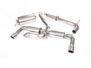 ES#3988134 - HVA-258-STREETB - MK7.5 GTI Cat-Back Exhaust System - Resonated - (NO LONGER AVAILABLE) - The ultimate in free-flowing exhaust performance - HPA Motorsports - 