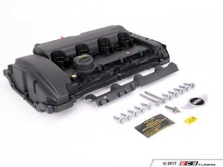 ES#3170928 - 11127646555KT2 - Valve Cover With PCV Full Replacement Kit  - For replacement of that leaking / cracked valve cover / Cylinder Head Cover - Genuine MINI - MINI