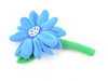 ES#3243556 - DRG04100CBLOS - Plush Daisy - Blue - (NO LONGER AVAILABLE) - Soft blue flower for decoration - Genuine Volkswagen Audi - 