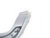 ES#2541879 - 8T0807521J1RR - S-Line Rear Diffuser - Platinum Grey  - S-line lower plastic valance for single exhaust, with dual tips - Genuine Volkswagen Audi - Audi