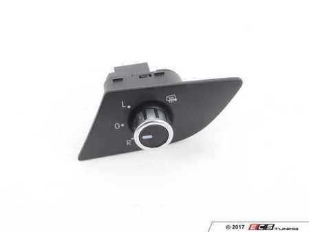ES#2164173 - 561959565CXSH - Mirror switch - chrome - Used to control heated mirrors from the driver's front door - Genuine Volkswagen Audi - Volkswagen