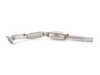 ES#2917735 - 17800-04 - 2.5" High Flow Downpipe with catalytic converter - T304 stainless steel high flow design - Euro Sport Acc - Volkswagen