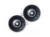 ES#3247892 - BTH-S203BK - 2 Piece Super Loud Horn Kit - Black - Upgraded 118dB horns in the color of your choice - Sickspeed - Audi BMW Volkswagen Mercedes Benz MINI Porsche