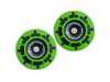 ES#3247893 - BTH-S203GR - 2 Piece Super Loud Horn Kit - Green - Upgraded 118dB horns in the color of your choice - Sickspeed - Audi BMW Volkswagen Mercedes Benz MINI Porsche