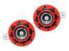 ES#3247896 - BTH-S203RD - 2 Piece Super Loud Horn Kit - Red - Upgraded 118dB horns in the color of your choice - Sickspeed - Audi BMW Volkswagen Mercedes Benz MINI Porsche