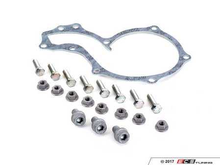 ES#3141664 - N0102228kt - Water Pump Hardware Kit - Complete hardware kit for replacing the water pump - Assembled By ECS - Audi