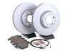 ES#3236365 - 341168512691KT2 - Front Brake Service Kit (348x36mm) - Featuring Zimmermann rotors and ECS DD23 "Daily Driver" ceramic pads. - Assembled By ECS - BMW