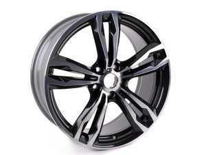 ES#3109949 - 36107849120 - 19" M Double Spoke style 572M Wheel - priced each - 19x8 ET47 5x120 72.6CB - Genuine BMW - BMW