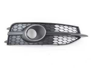 ES#2164971 - 4G8807682C9B9 - S-line Front Bumper Grille - Satin Black - Right - Clean up your exterior - Genuine Volkswagen Audi - Audi