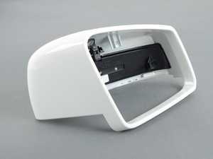 ES#3241490 - 21281060009650 - Mirror Housing With Blinker Lamp - Right - Calcite/Cirrus White (Color Code 9650) - Genuine Mercedes Benz - Mercedes Benz