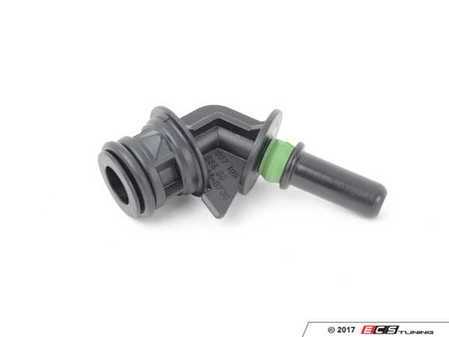 ES#1497826 - 99710656500 - Radiator Adapter - Priced Each - Elbow for upper radiator hose on left or right radiator - Two required - Genuine Porsche - Porsche