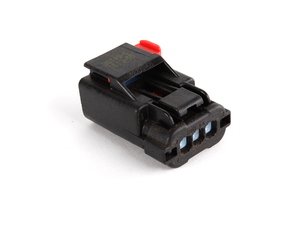ES#31621 - 12527511371 - Socket Housing - Priced Each - 3 pin black housing - Genuine MINI - MINI