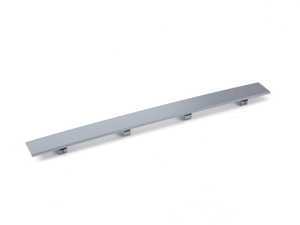 ES#3181063 - 8W0807287ARP5 - Front License Plate Bracket Filler Trim - Twilight Matte - Covers the hardware provision for the front license plate bracket - Genuine Volkswagen Audi - Audi