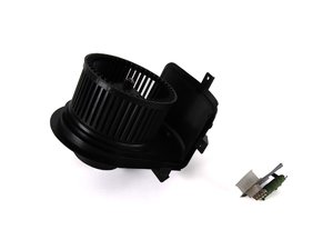 ES#252975 - 1h1820000 - Blower Motor - With Resistor - Complete kit including the resistor that blows when the blower motor goes out - Assembled By ECS - Volkswagen